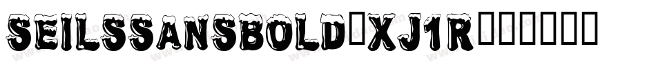 SeilssansBold-xJ1R字体转换