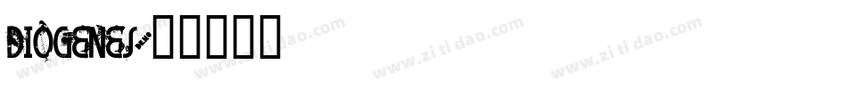 DIOGENES字体转换