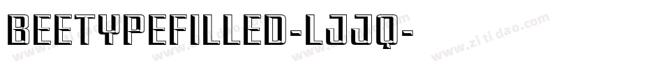 BeetypeFilled-ljJq字体转换