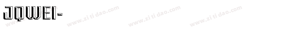 JQWei字体转换