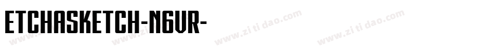 Etchasketch-n6vR字体转换