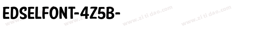 Edselfont-4Z5B字体转换