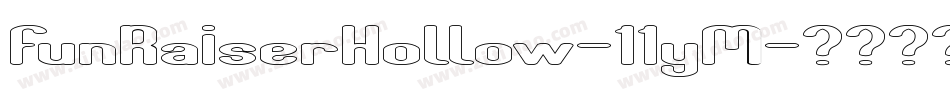 FunRaiserHollow-11yM字体转换