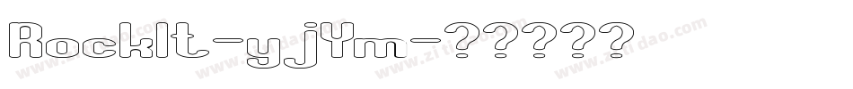 RockIt-yjYm字体转换