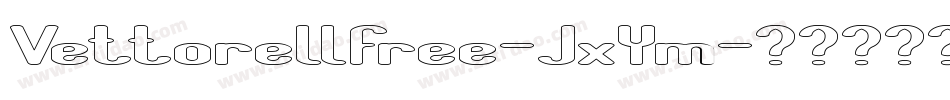 VettorellFree-JxYm字体转换