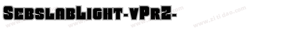 SebslabLight-vPrZ字体转换