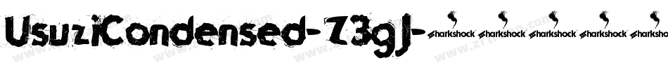 UsuziCondensed-Z3gJ字体转换