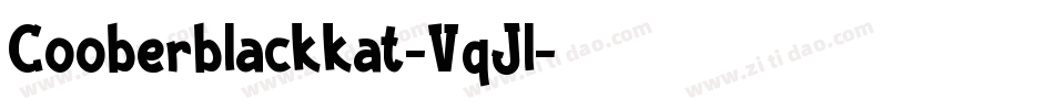 Cooberblackkat-VqJl字体转换