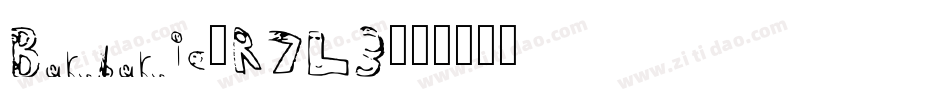 Barbaric-R7L3字体转换