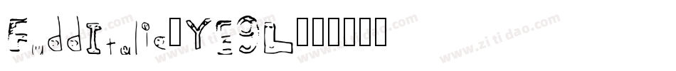 FuddItalic-YE9L字体转换