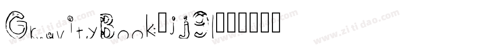 GravityBook-jJ9l字体转换