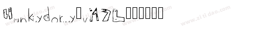 Hunkydory-vM7L字体转换