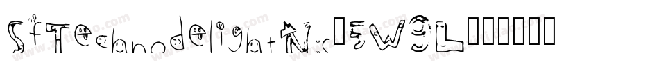 SfTechnodelightNs-5W9L字体转换