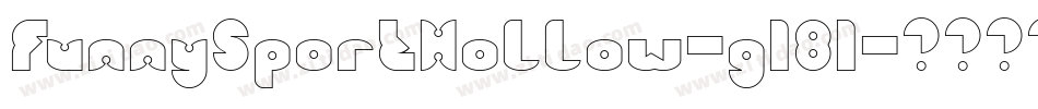FunnySportHollow-g181字体转换