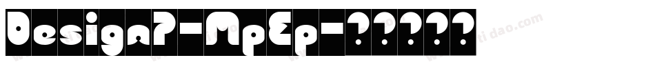 Design7-MpEp字体转换