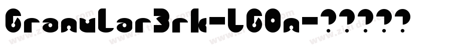 GranularBrk-LG0n字体转换