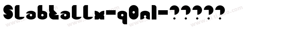 Slabtallx-q0n1字体转换 Slabtallx-q0n1字体转换