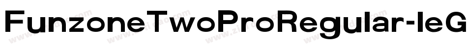 FunzoneTwoProRegular-leG5字体转换