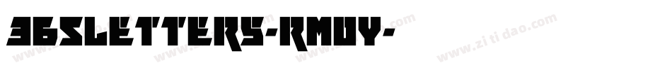 365Letters-rm0y字体转换