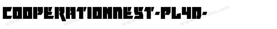 CooperationNest-PL4d字体转换 CooperationNest-PL4d字体转换