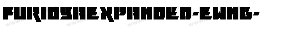 FuriosaExpanded-Ewng字体转换