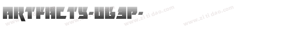 Artfacts-0g3P字体转换