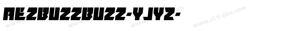 AezBuzzBuzz-yjyZ字体转换