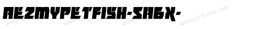AezMyPetFish-5a6x字体转换