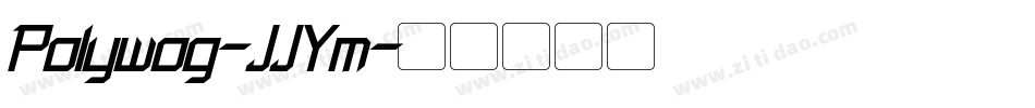 Polywog-JJYm字体转换
