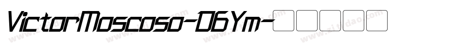 VictorMoscoso-D6Ym字体转换