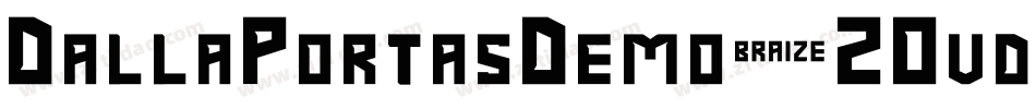 DallaPortasDemo-2OvdX字体转换