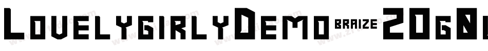 LovelygirlyDemo-2Og0w字体转换