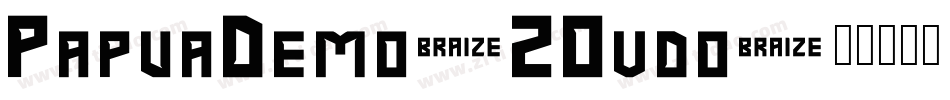 PapuaDemo-2Ovdo字体转换