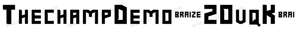 ThechampDemo-2OvqK字体转换