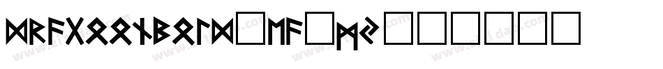 DragoonBold-Ea4Mj字体转换