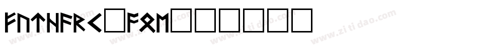 Futhark-AOE字体转换