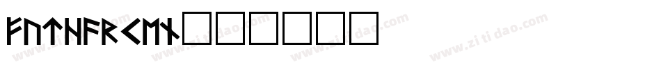 Futharken字体转换