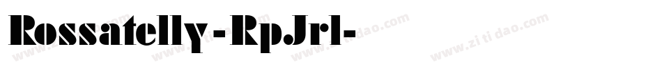 Rossatelly-RpJrl字体转换