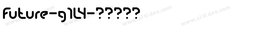 Future-g1LY字体转换