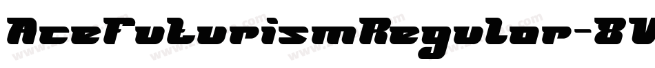 AceFuturismRegular-8VmD字体转换