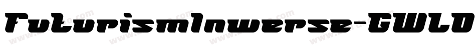 FuturismInverse-GWLO字体转换