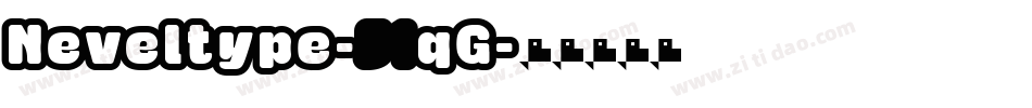Neveltype-51qG字体转换