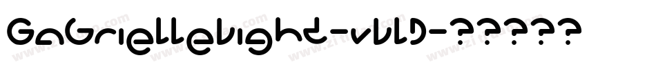 GabrielleLight-vLlD字体转换