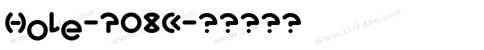 Hole-7O8K字体转换