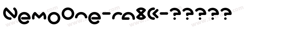 NemoOne-ra8K字体转换