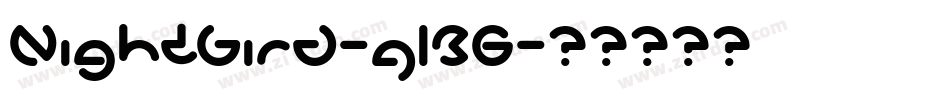 Nightbird-q1B6字体转换