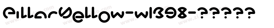 PillarYellow-w1B98字体转换