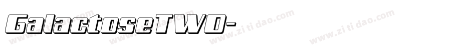 GalactoseTWO字体转换