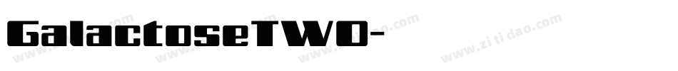 GalactoseTWO字体转换