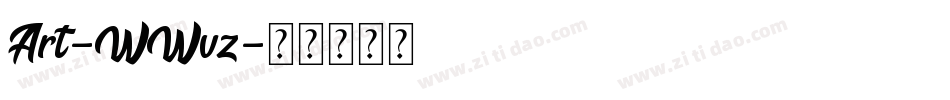 Art-WWvz字体转换
